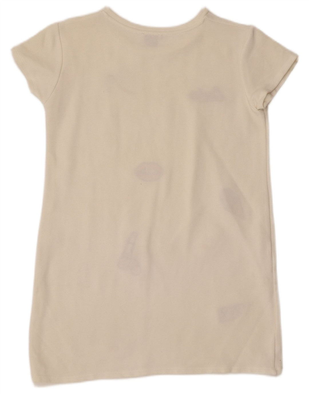 Zara Dame Trafaluc Tunika Top UK 10 Small Off White