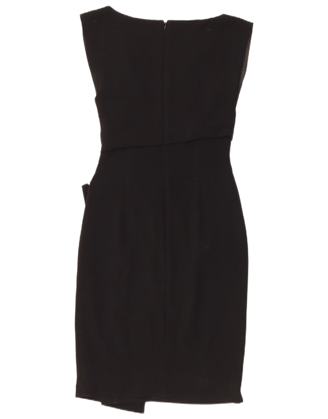 Coast Womens Sleeveless Sheath Dress UK 8 Small Black Triacetate