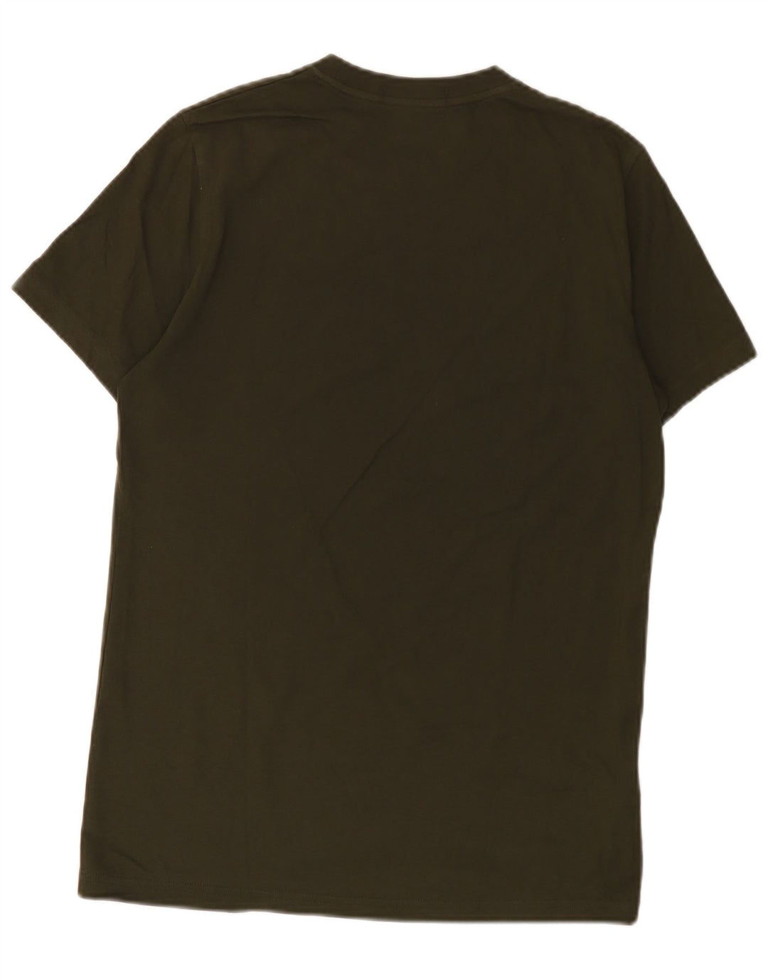 FRED PERRY Herre grafisk T-shirt Top Lille Khaki Bomuld