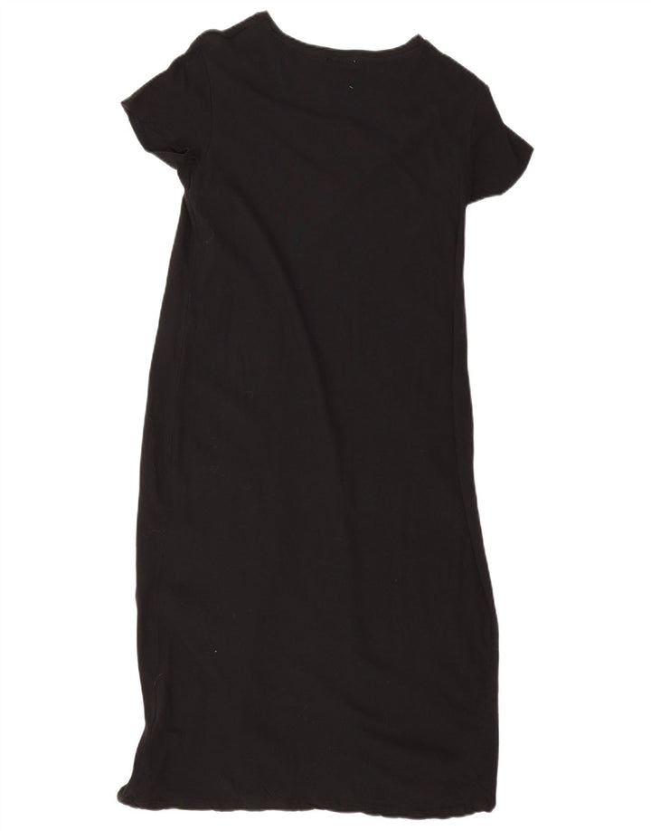 ZARA T-shirtkjole til kvinder UK 14 Medium Sort
