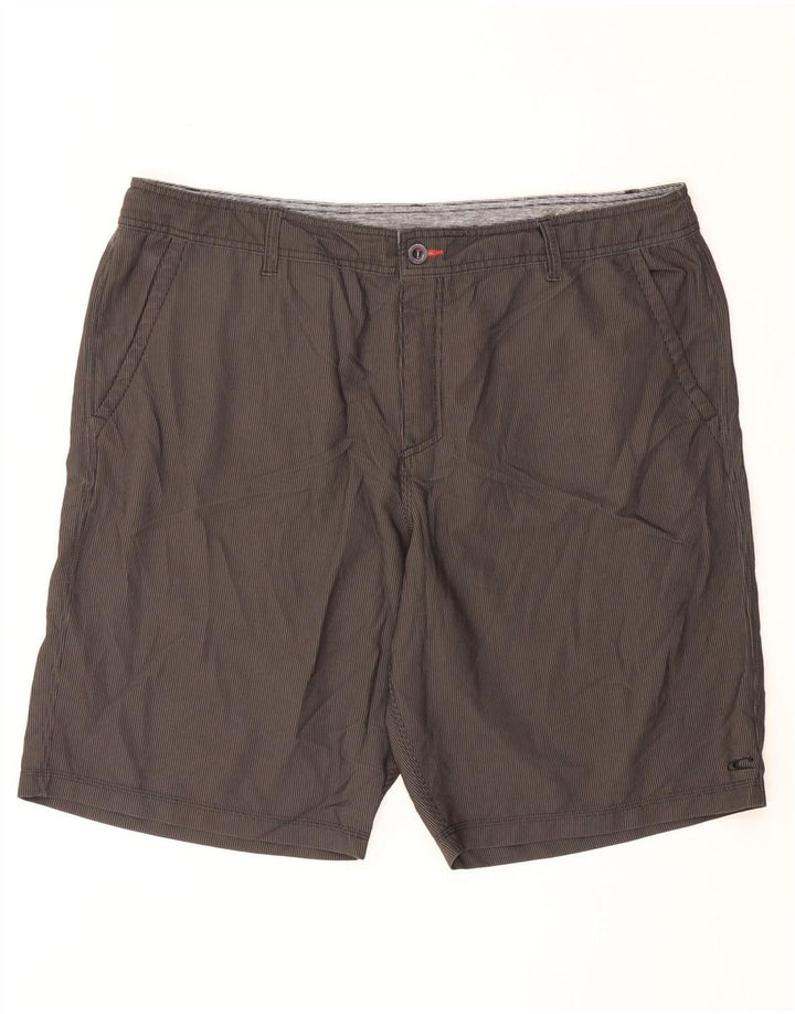 O'Neill Chino Shorts til mænd W40 XL Grå nålestribet polyester