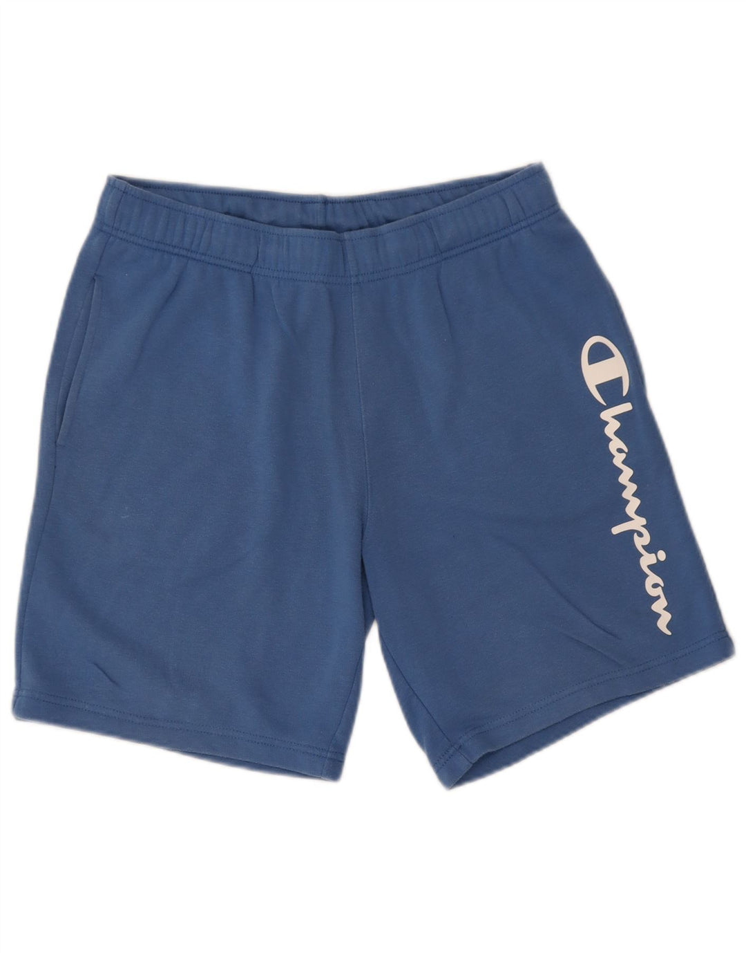 Champion Herre grafiske sportsshorts store blå bomuld