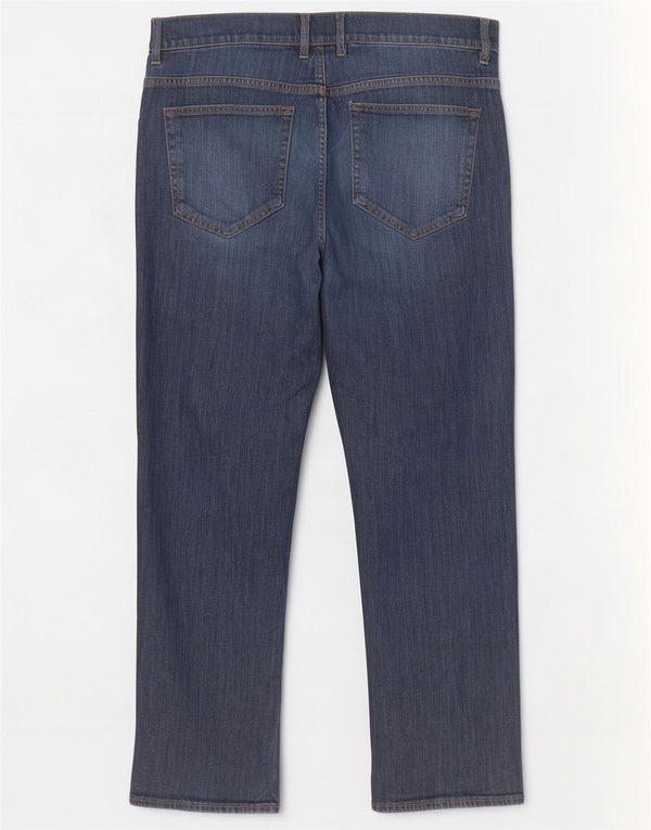 Gant Herre Regular Fit Straight Jeans W34 L30 Blå Bomuld