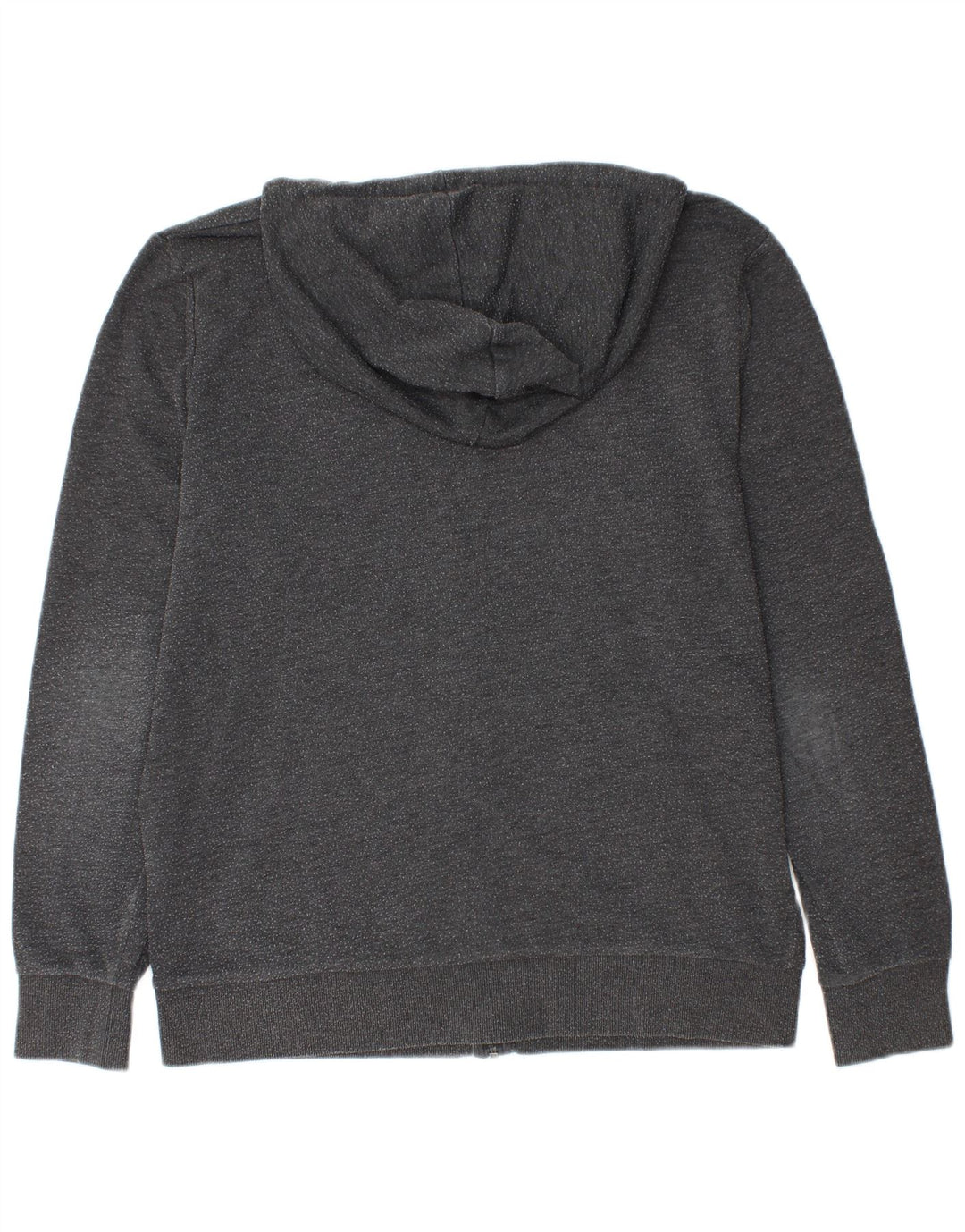 Jack & Jones Herre hættetrøje med lynlås XL Grå bomuld