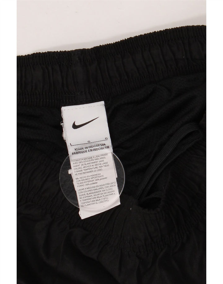 Nike sportsshorts til kvinder UK 14 Stor sort polyester