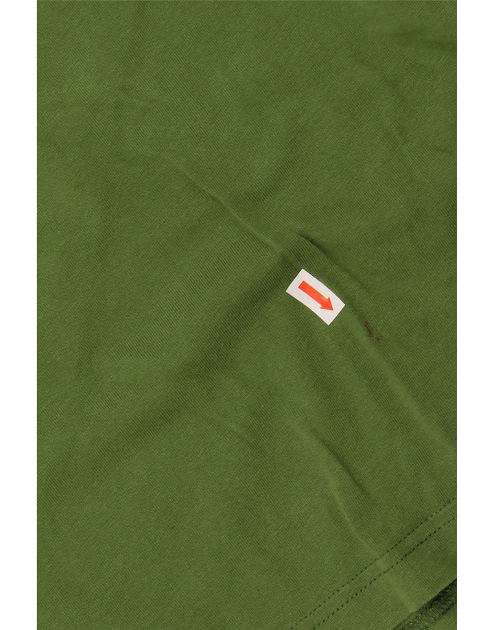 CHAMPION Herre Celtics Grafisk Top Langærmet Stor Grøn Bomuld