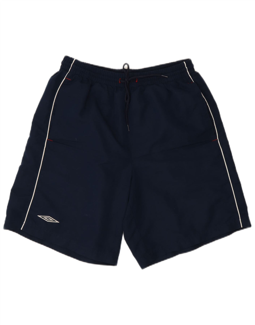 Umbro Herre Graphic Sports Shorts Medium Navy Blue Polyester
