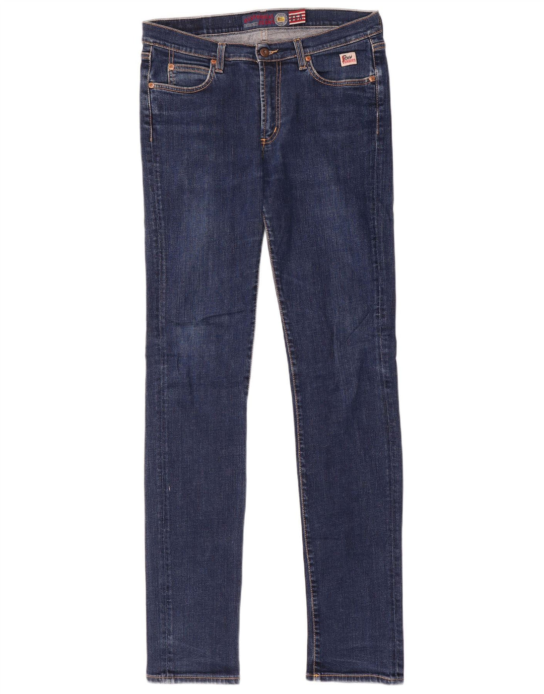 Roy Rogers Slim Jeans til mænd W32 L36 blå bomuld