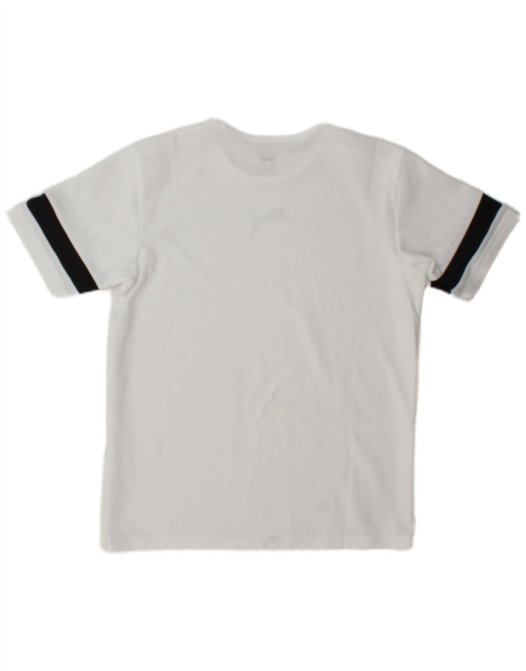 Puma Boys T-Shirt Top 13-14 år Hvid Colourblock