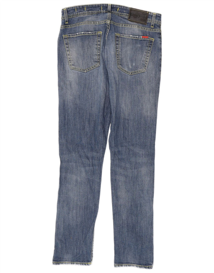 Liu Jo Herre Slim Jeans IT 45 Small W30 L30 Blå Bomuld