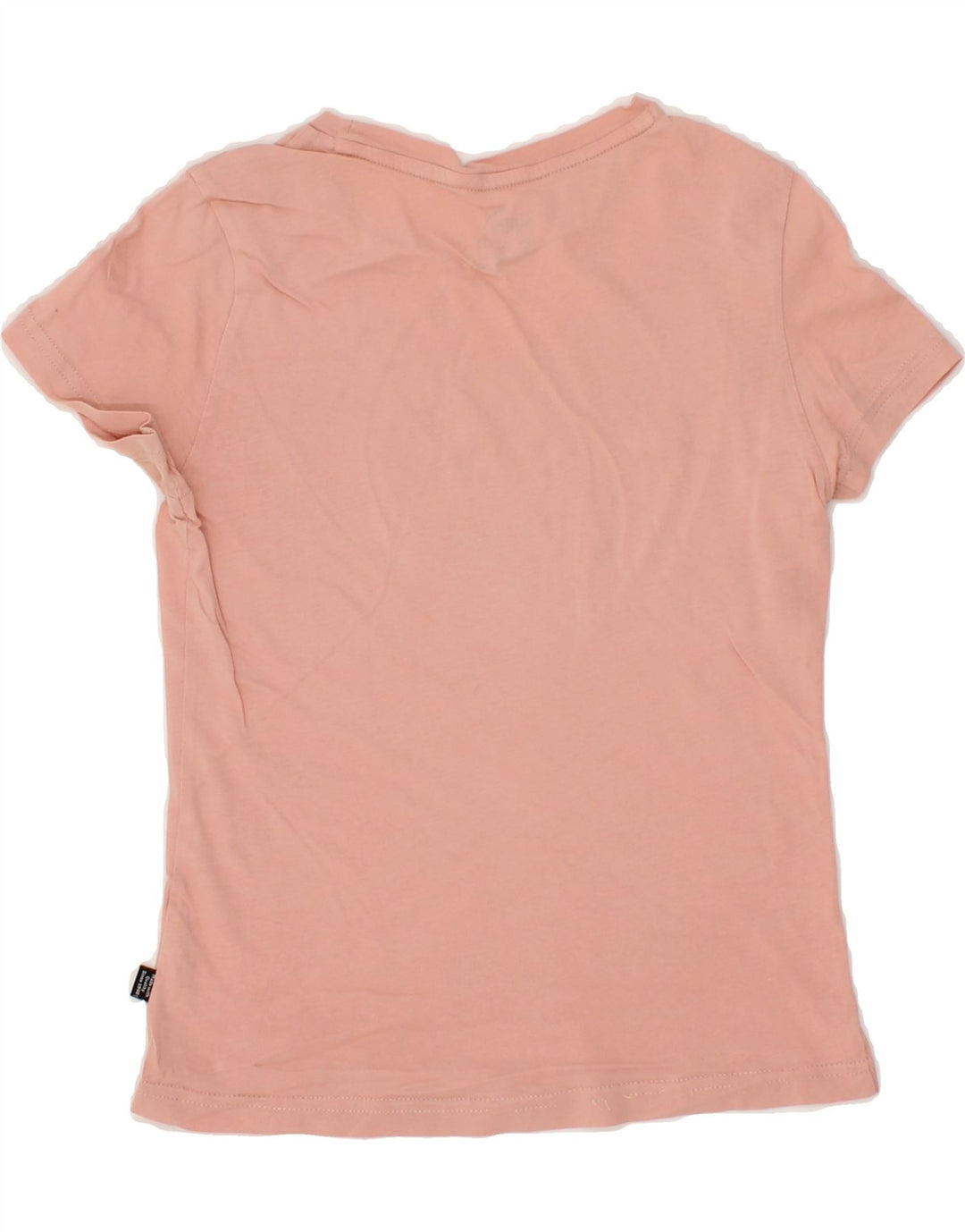 PUMA Girls Graphic T-Shirt Top 9-10 Years Medium Pink Vintage Puma and Second-Hand Puma from Messina Hembry 