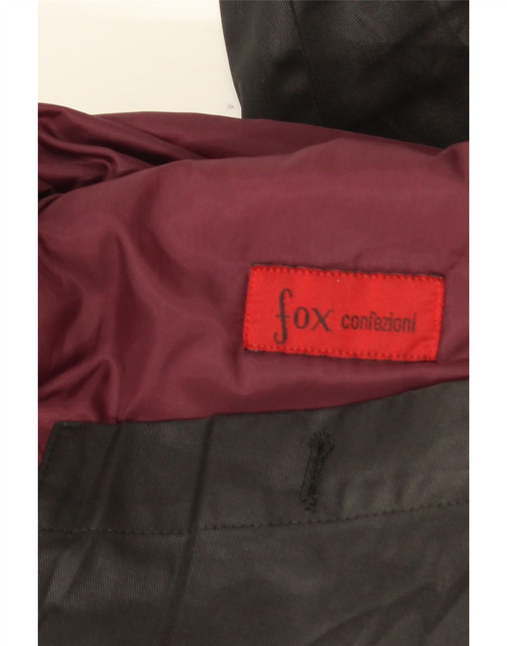 Vintage Herre Windbreaker Coat UK 42 XL Sort