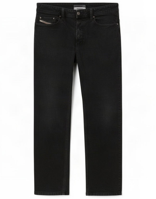 Diesel Herre Safado Straight Jeans W31 L32 Sort Bomuld