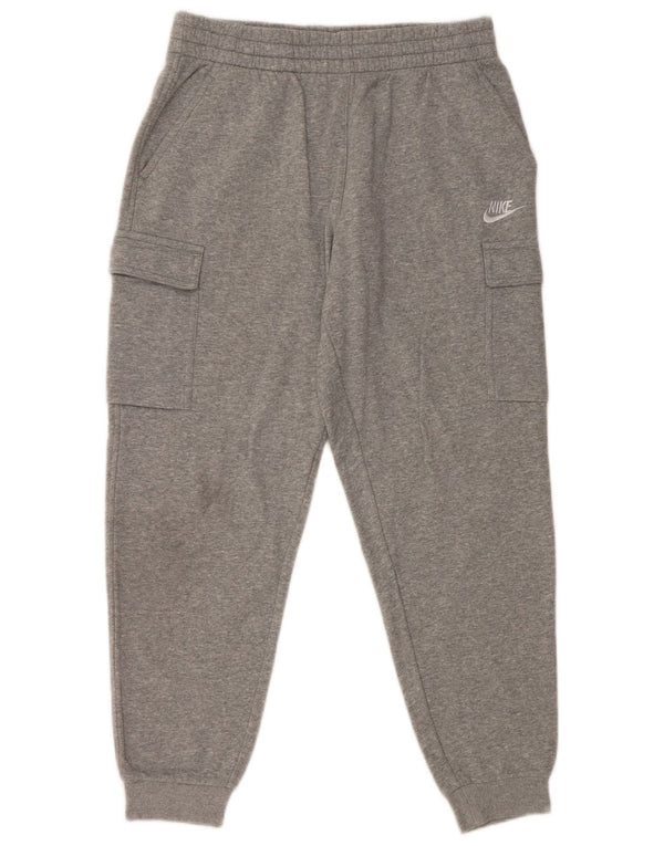 NIKE Boys Cargo træningsdragt Bukser Joggers 13-14 år XL Grå Flecked