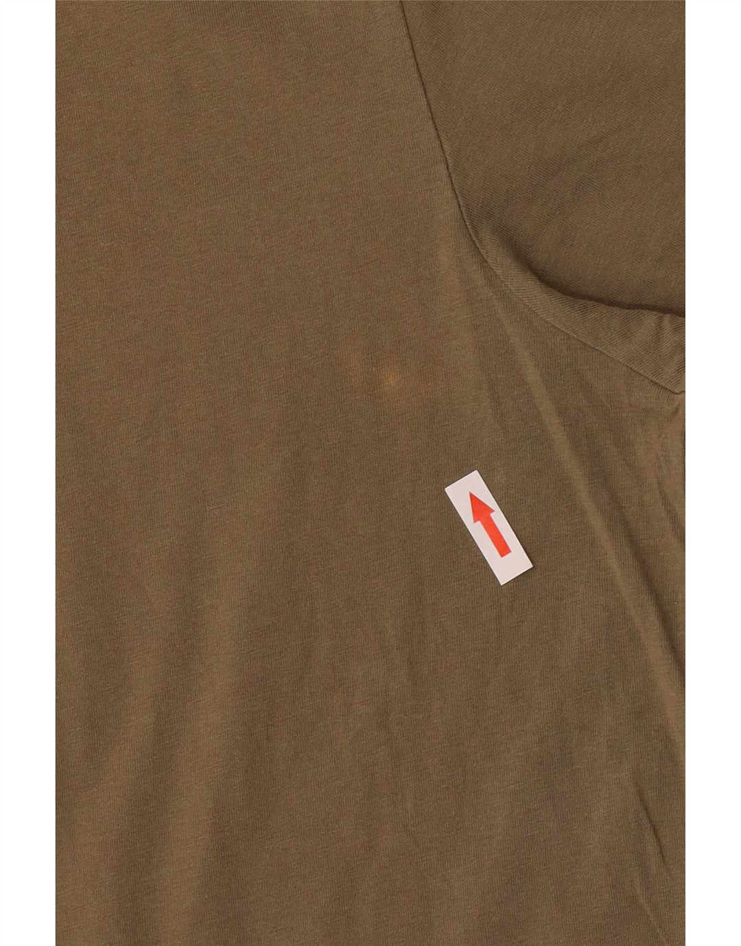Jack & Jones Herre grafisk T-shirt Top Stor Khaki Bomuld
