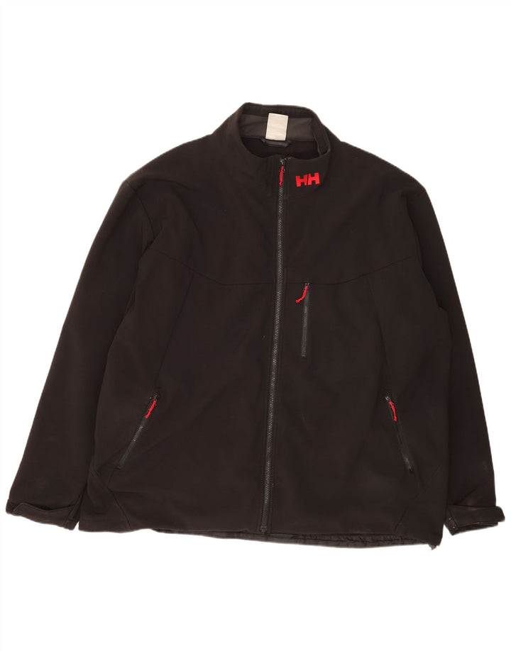 Helly Hansen Herre Regular Fit Windbreaker Jacket UK 46 3XL Sort Polyester