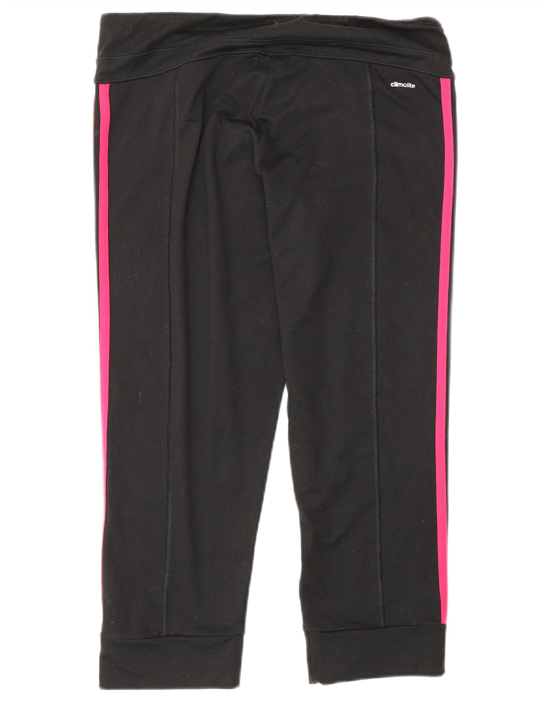 Adidas Dame Climalite Capri Leggings UK 12/14 Medium Black Polyester