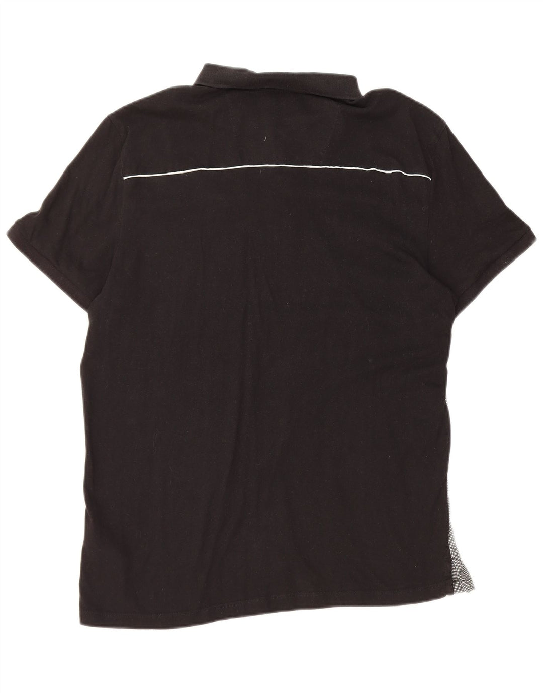 Calvin Klein herre poloshirt Stor sort Colourblock Bomuld