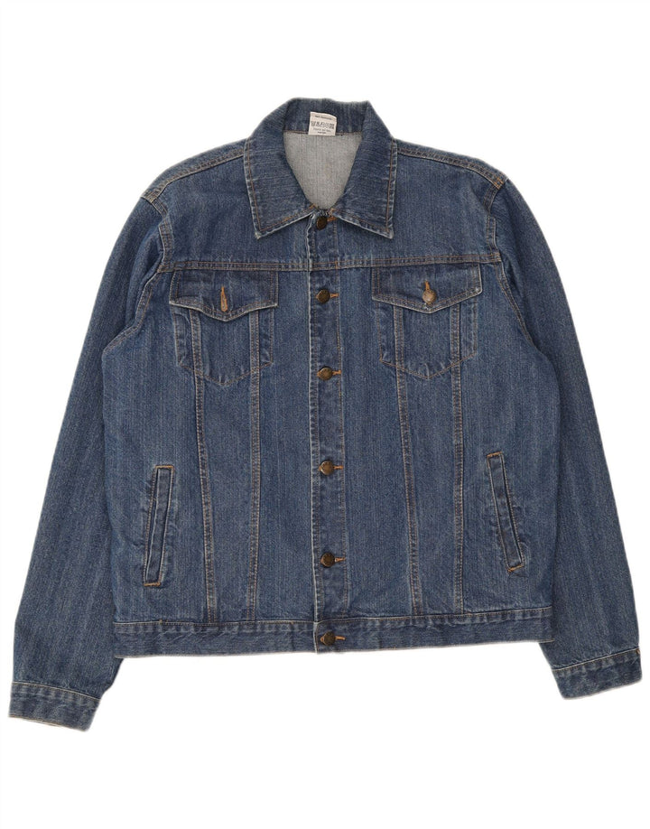 Camargue Denimjakke til mænd IT 48/50 Medium Blå Bomuld