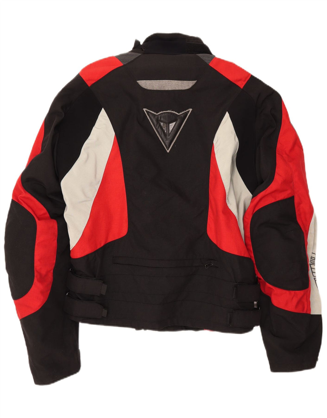 DAINESE Herre grafisk racerjakke IT 54 2XL Rød Colourblock Nylon