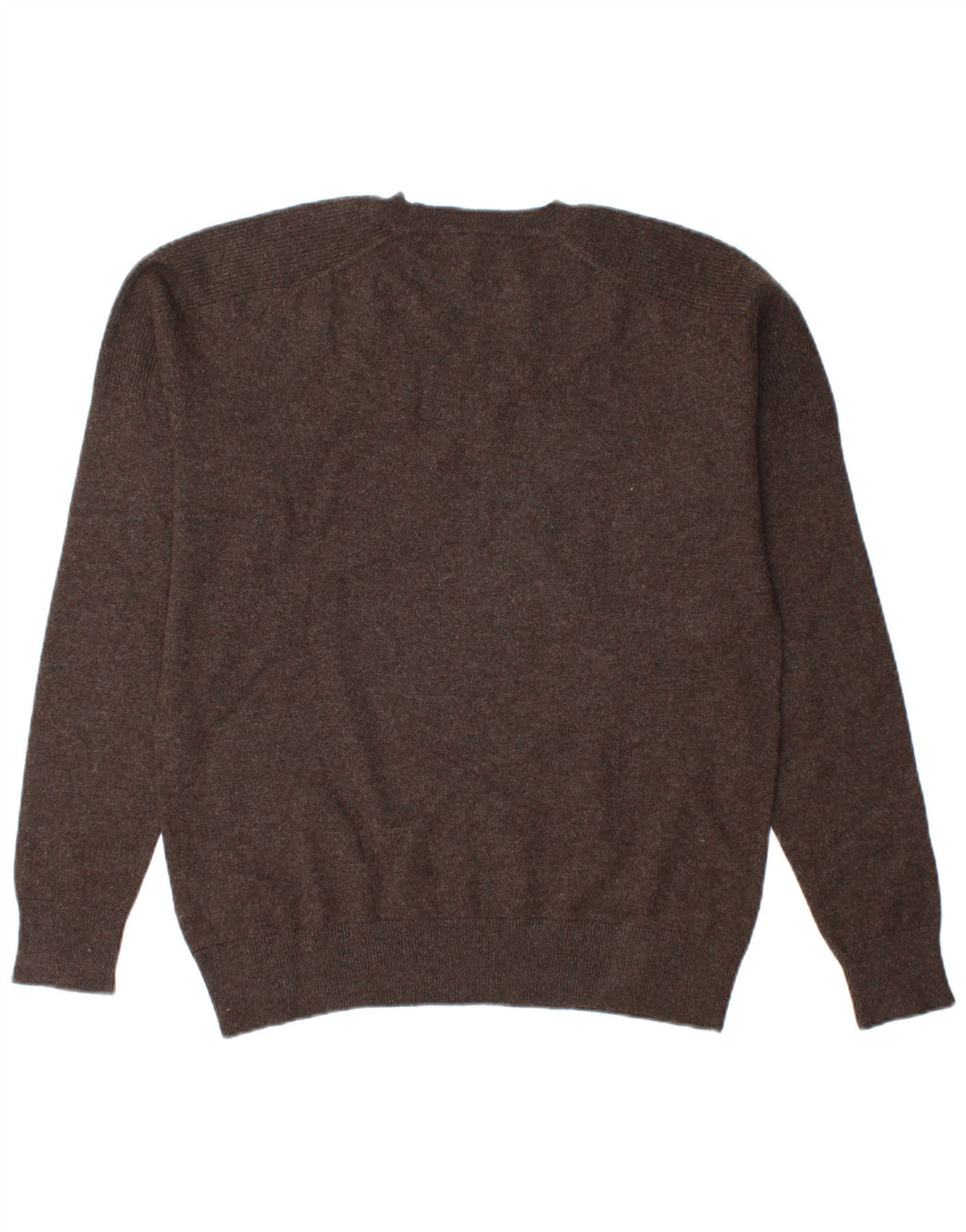 Lee Dame sweater med rund hals DK 20 2XL Brun lammeuld