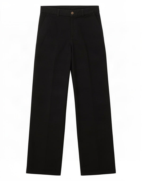 Chaps Boys School Slim Fit Chinobukser 13-14 år W26 L28 Sort bomuld