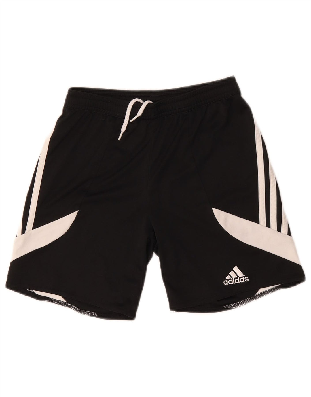Adidas Boys Climalite Sportshorts 9-10 år Medium Sort Colourblock