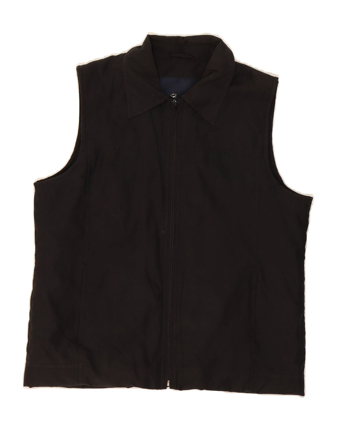 TOM TAILOR Womens Gilet UK 16 Large Black Polyester Vintage Tom Tailor and Second-Hand Tom Tailor from Messina Hembry 
