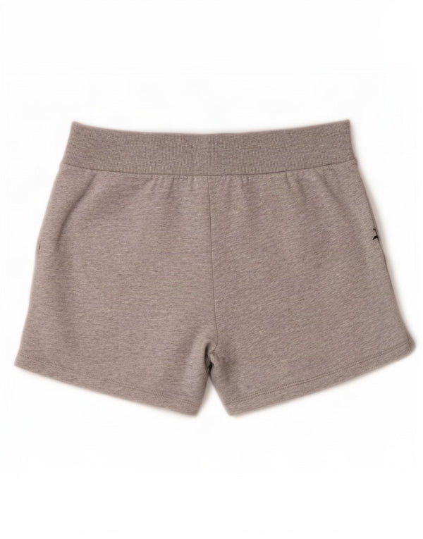 Puma almindelige sportsshorts til kvinder, mellemgrå flækket bomuld