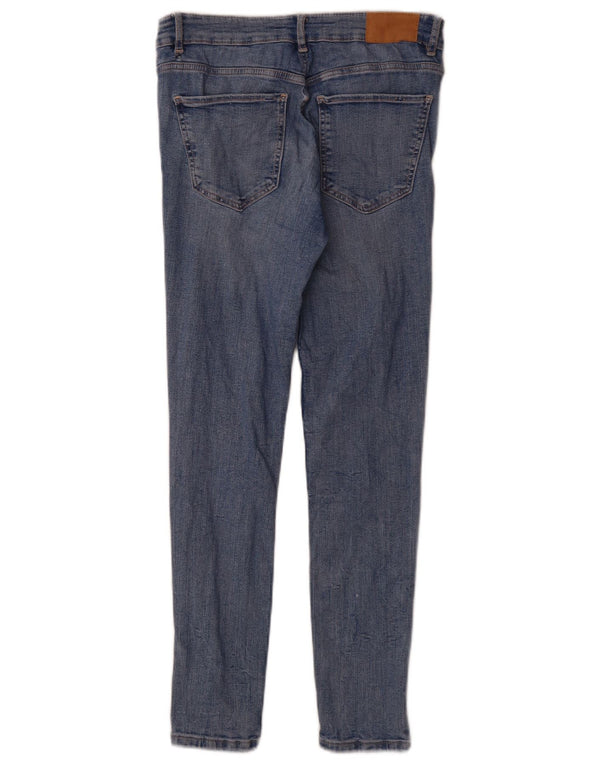 Zara Dame Skinny Jeans EU 38 Small W28 L28 Blå