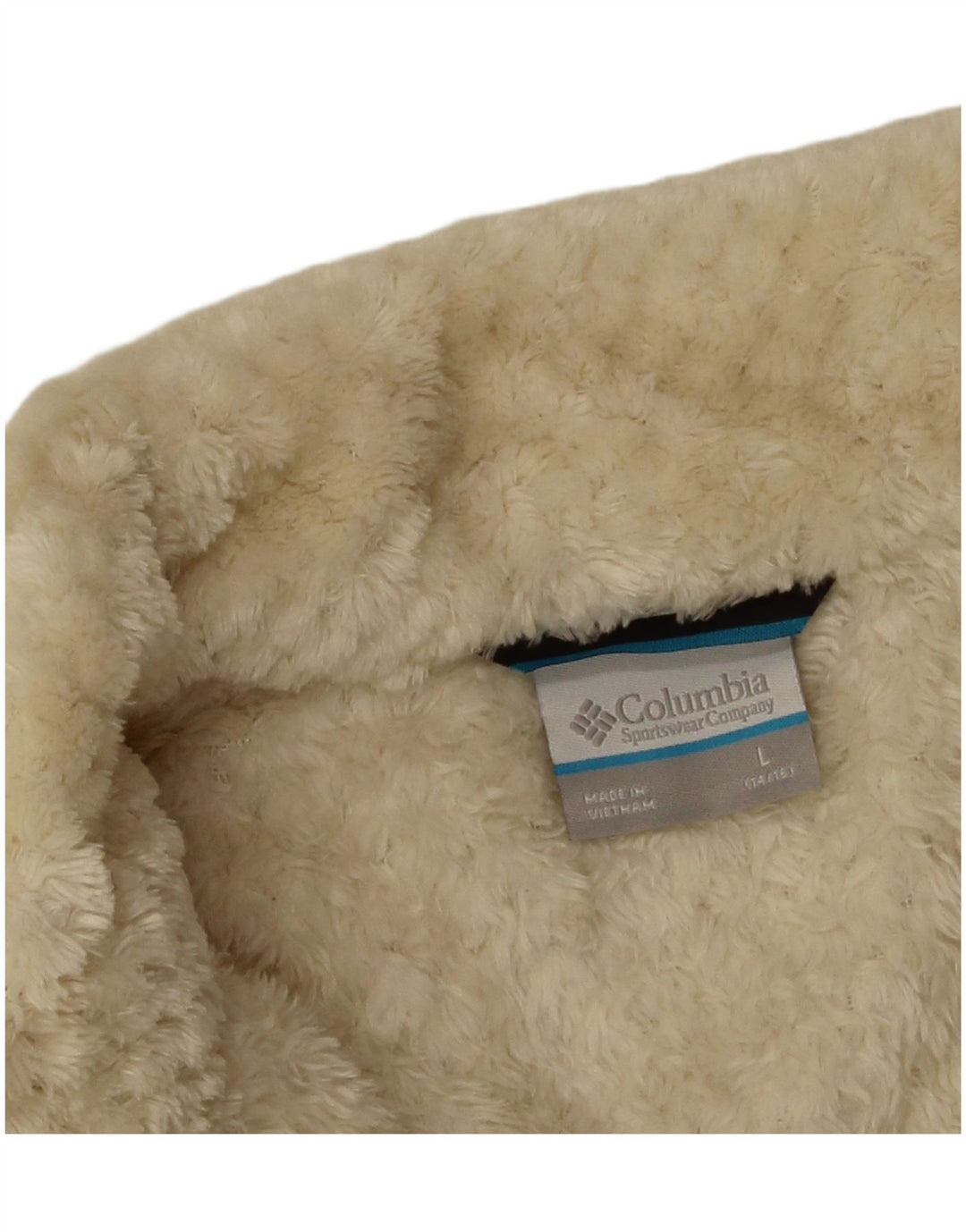 Columbia Girls Fleecejakke 14-15 år Large Off White Polyester