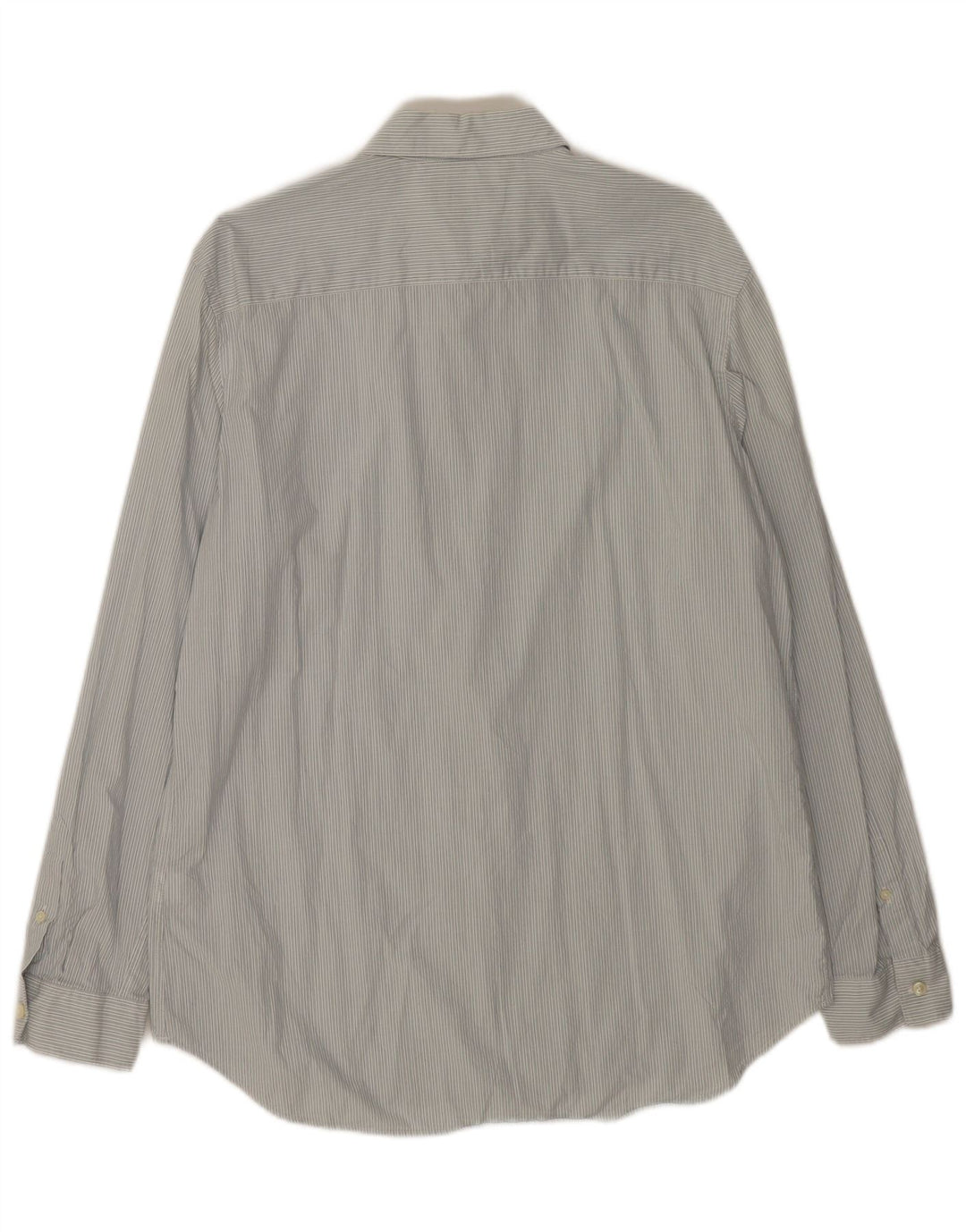 Zara herre Regular Fit skjorte XL blå stribet bomuld