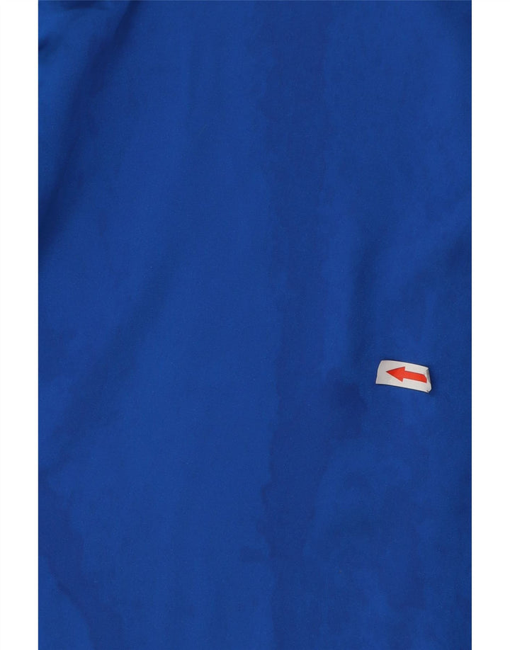 ZARA skjortebluse til kvinder UK 14 Medium Blue Polyester