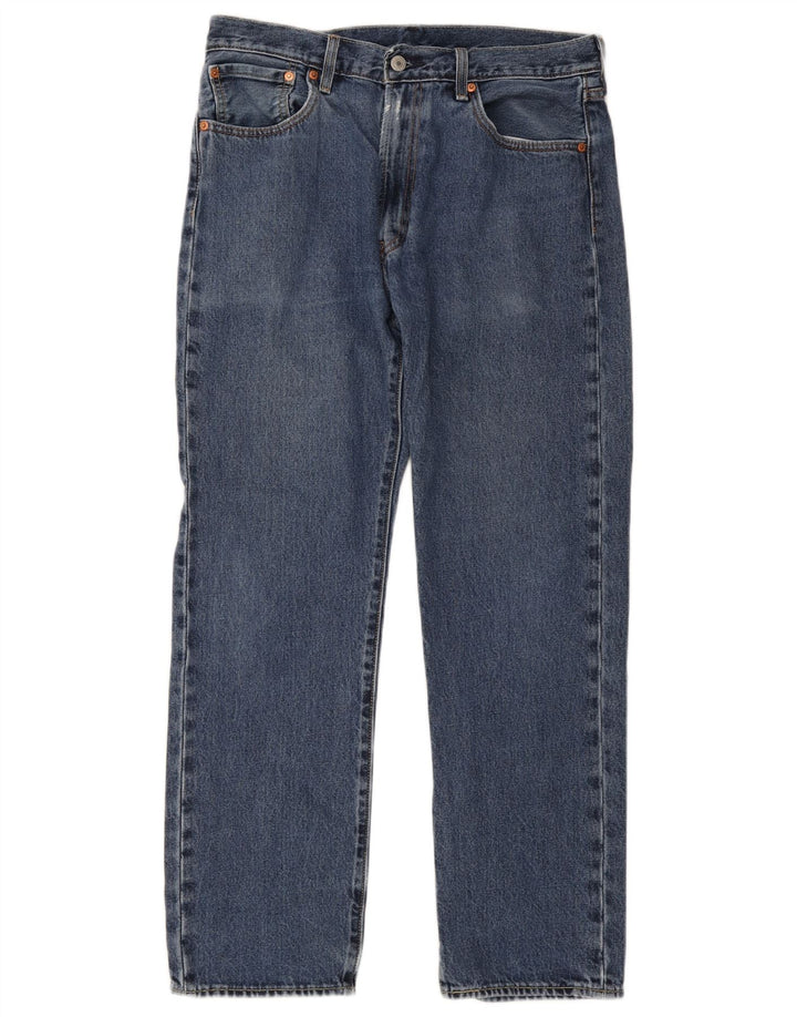 Levi's Straight Jeans til mænd W32 L32 blå bomuld