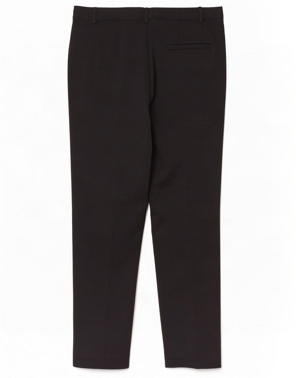 Marks & Spencer Womens Slim Casual Trousers UK 14 Large W34 L28 Black