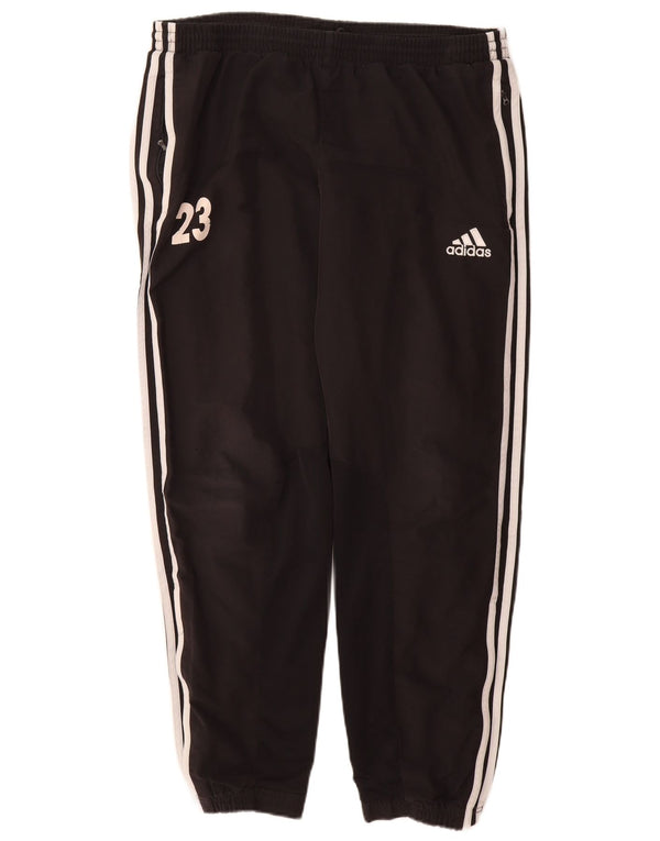 Adidas Herre grafisk træningsdragt Bukser Joggers UK 42/44 Large Black