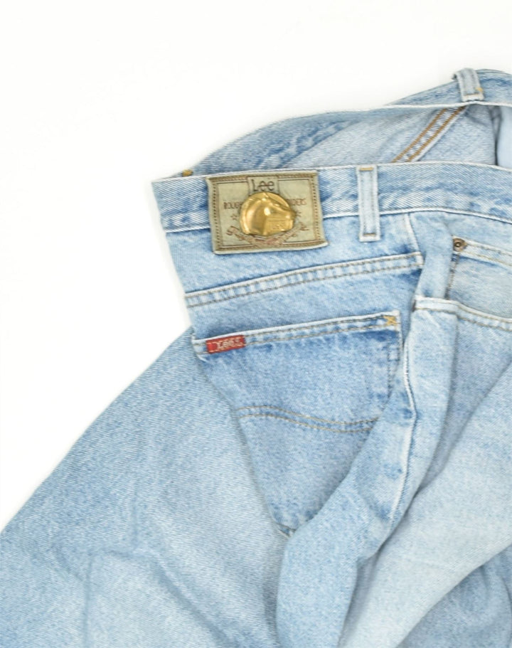LEE Mens Slim Jeans W32 L30 Blue Cotton | Vintage Lee | Thrift | Second-Hand Lee | Used Clothing | Messina Hembry 