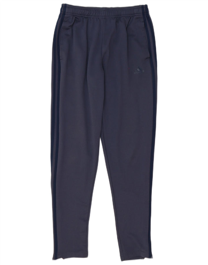 Adidas Træningsdragtsbukser til mænd UK 40/42 Medium Navy Blue Polyester