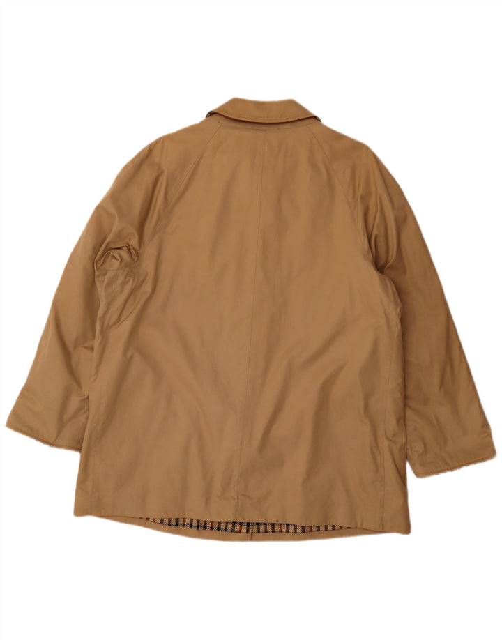 DAKS Dame Oversized Utility Jacket EU 42 Stor Beige Bomuld