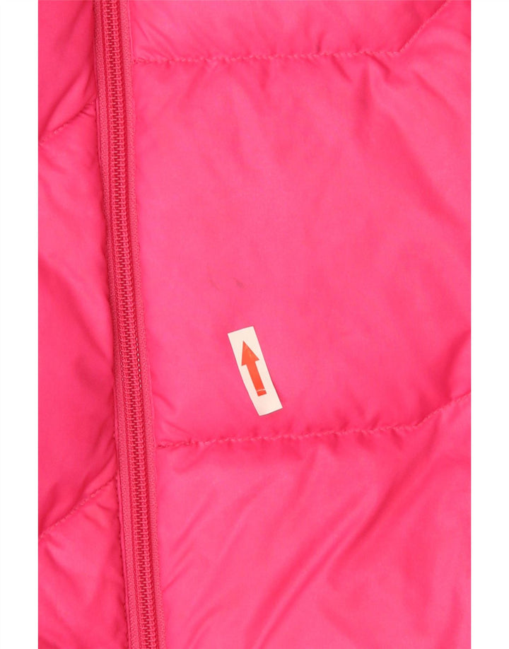 Puma Dame Polstret Gilet UK 10 Small Pink Nylon