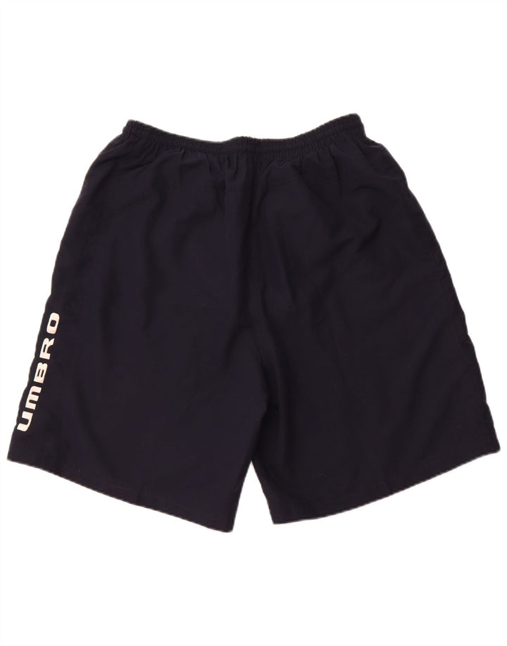 UMBRO Herre grafiske sportsshorts XL marineblå polyester