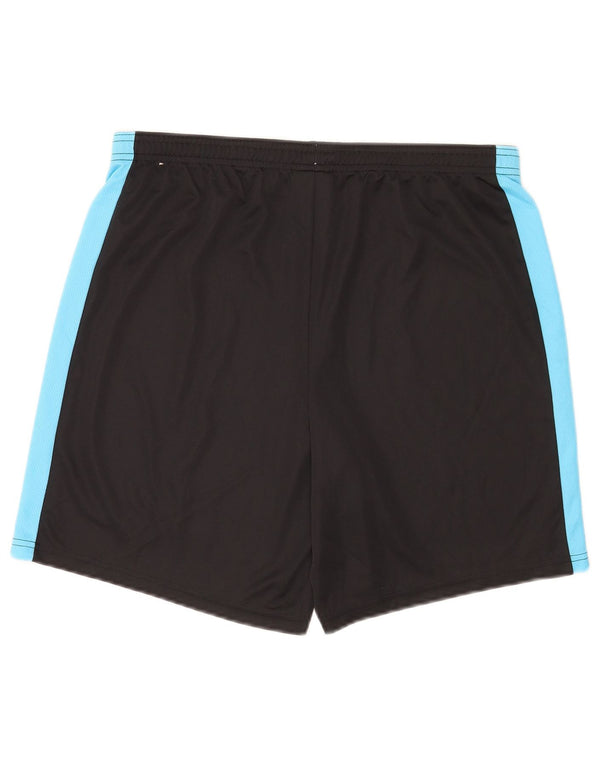Nike Herre Dri Fit Slim Sportshorts Large Sort Colourblock Polyester