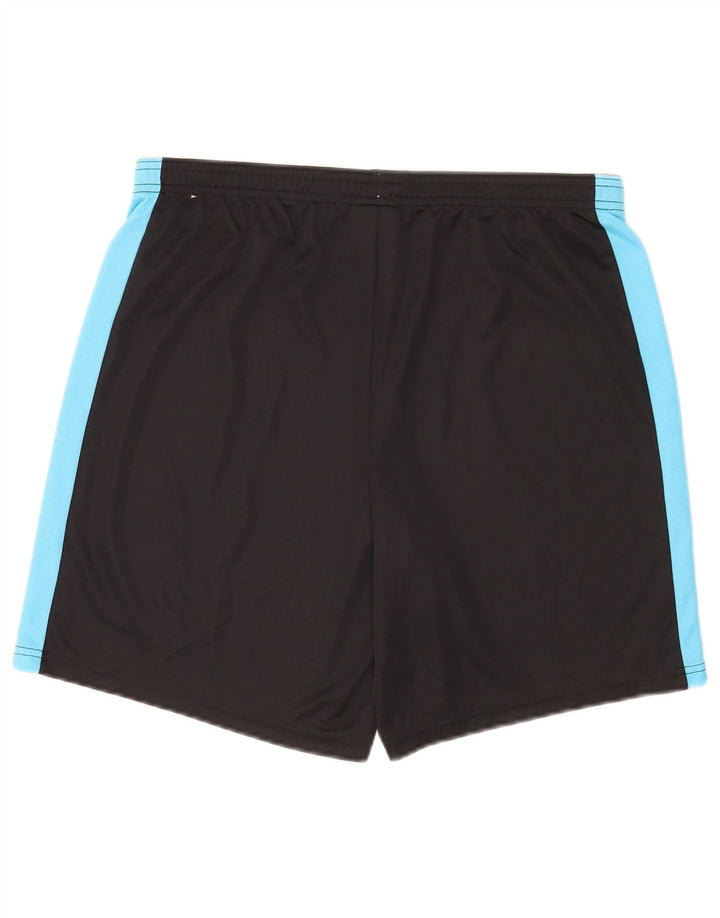 Nike Herre Dri Fit Slim Sportshorts Large Sort Colourblock Polyester