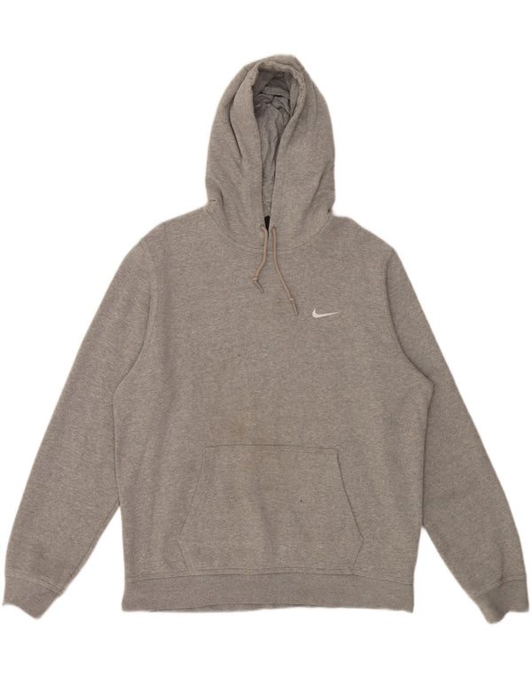 Nike Herre hættetrøje XL Grå Flecked Bomuld