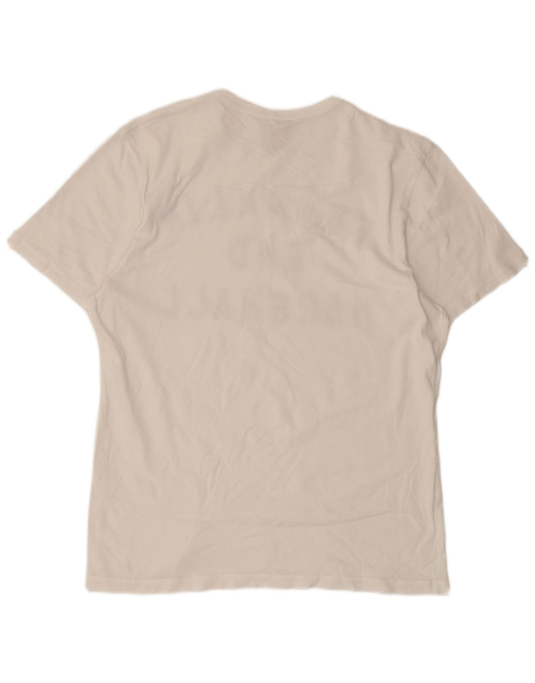 Franklin & Marshall Herre grafisk T-shirt top mellem hvid bomuld