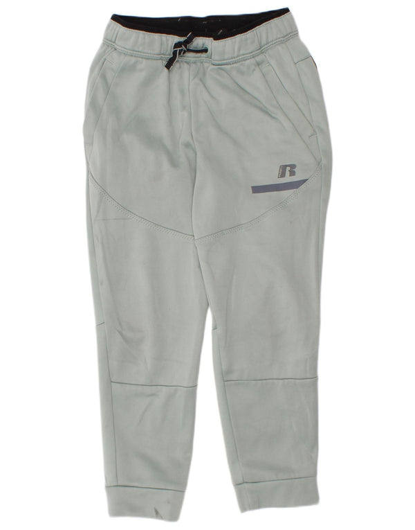 Russell Athletic Boys Tracksuit Trousers Joggers 6-7 Years Small Green