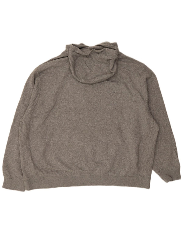 Nike Herre Hamilton Fodbold Grafisk Hoodie Jumper 3XL Grå Bomuld
