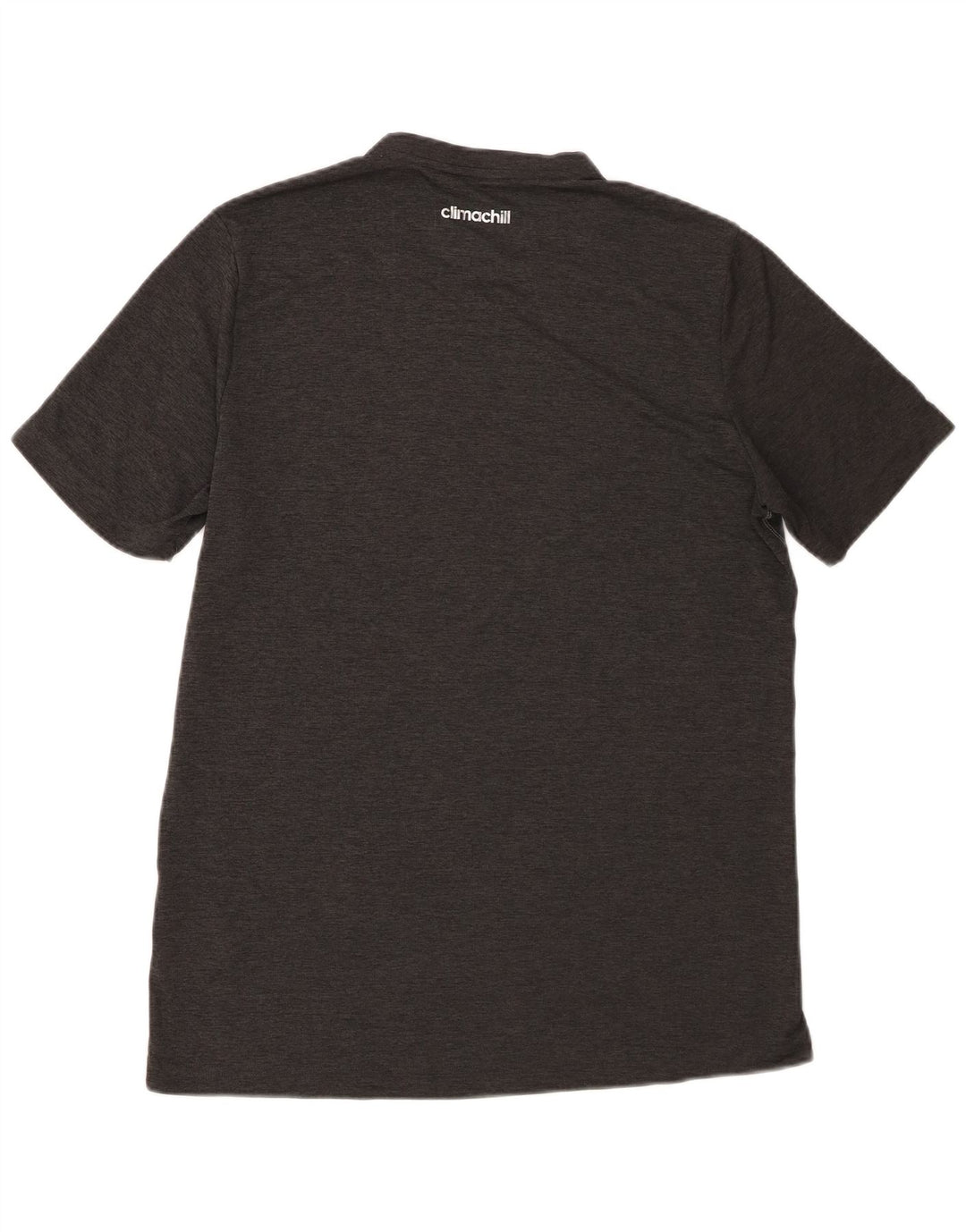 Adidas Herre Climachill T-Shirt Top Medium Grey Polyester