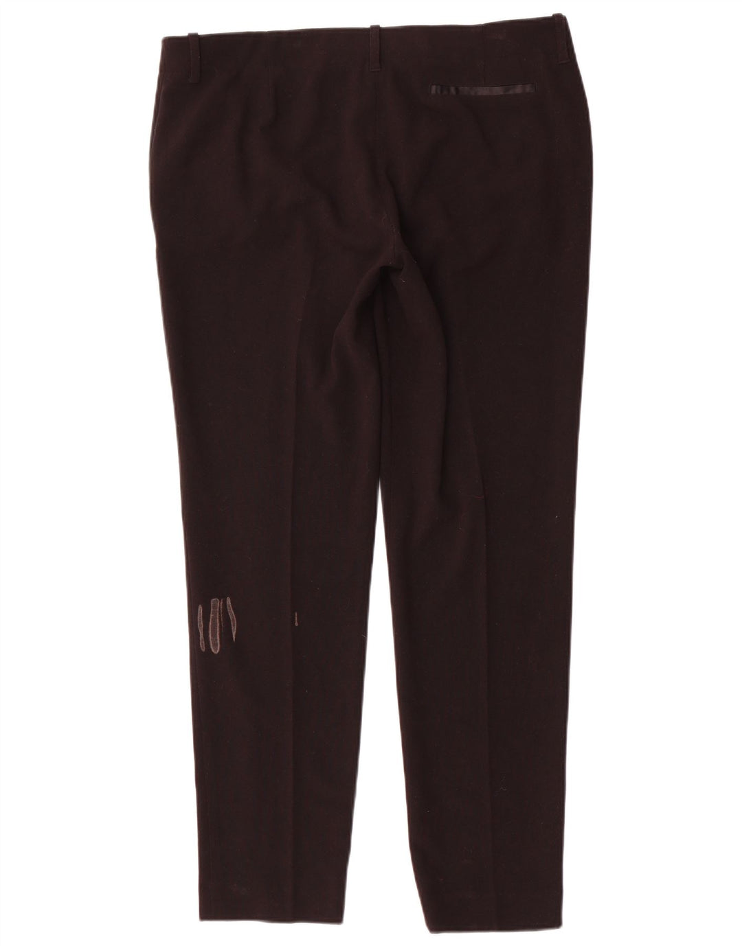 Armani Dame Slim Chino Bukser IT 48 XL W34 L31 Sort Polyester
