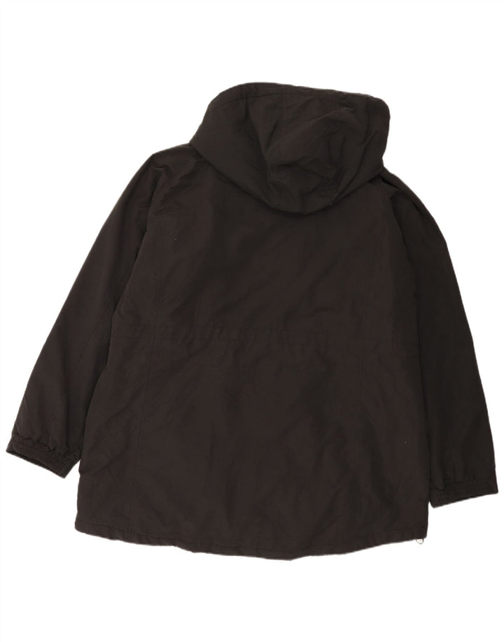 Mountain Warehouse Dame Hooded Windbreaker Jacket UK 22 3XL Sort